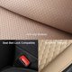 thumbnail image 4 of Black Panther 1 par de fundas para asientos de coche, protectores de lujo para coche, funda universal antideslizante para asiento del conductor con respaldo, patrón de diamante (gris), 4 of 5