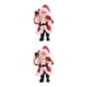 thumbnail image 1 of Muñeco colgante de Papá Noel de resina Billuyoard decoración de Navidad rojo 2Conjunto, 1 of 6