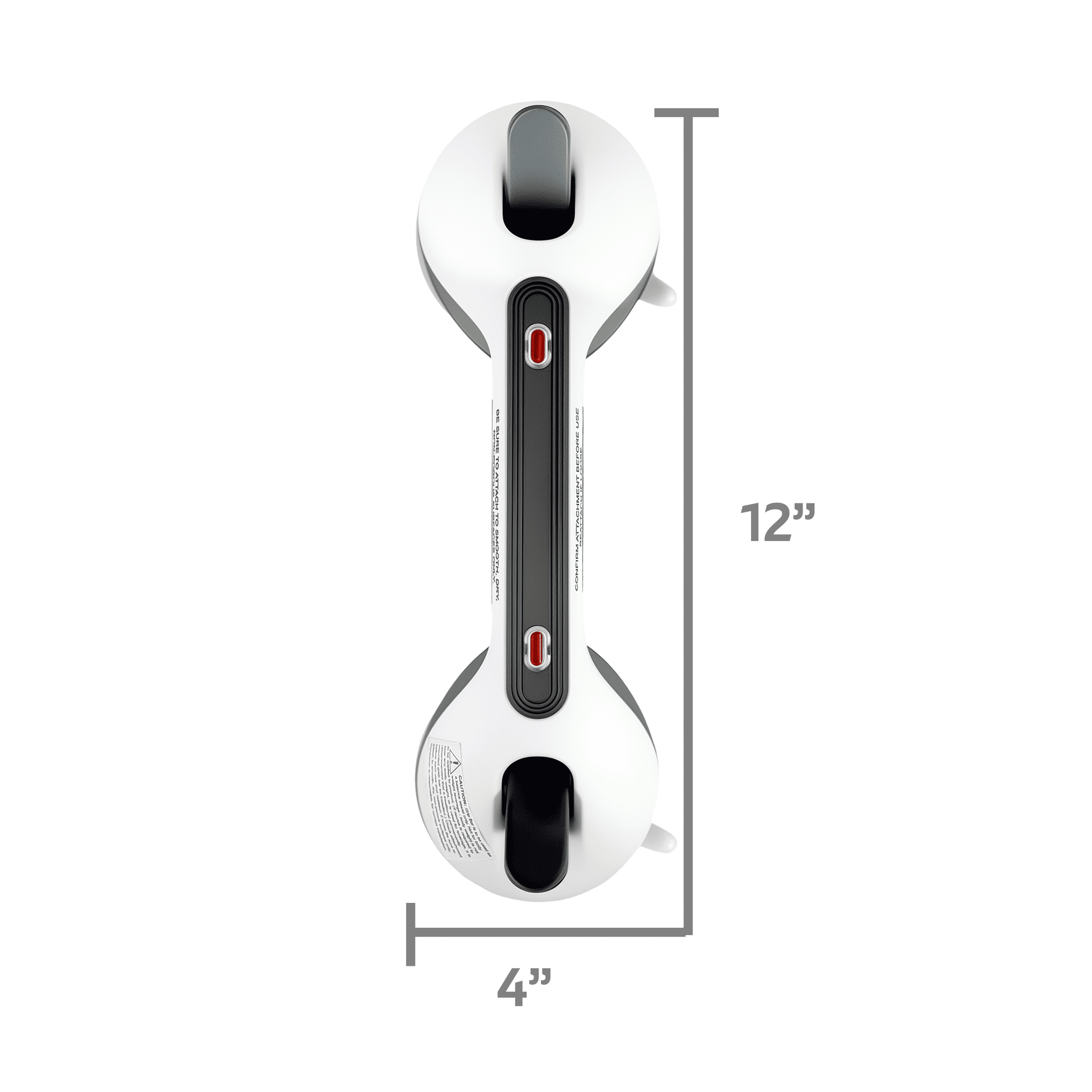 Equate Bed and Bath Grip Bar Bathtub and Shower Handle, 12"