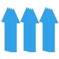 thumbnail image 1 of Uxcell Paquete de 12 Etiquetas de Flecha, Señal de Flecha Autoadhesiva de 6 Pulgadas para Marcado de Suelo, Camino, Pared y Oficina, Etiquetas de Flecha Impermeables [Azul], 1 of 7