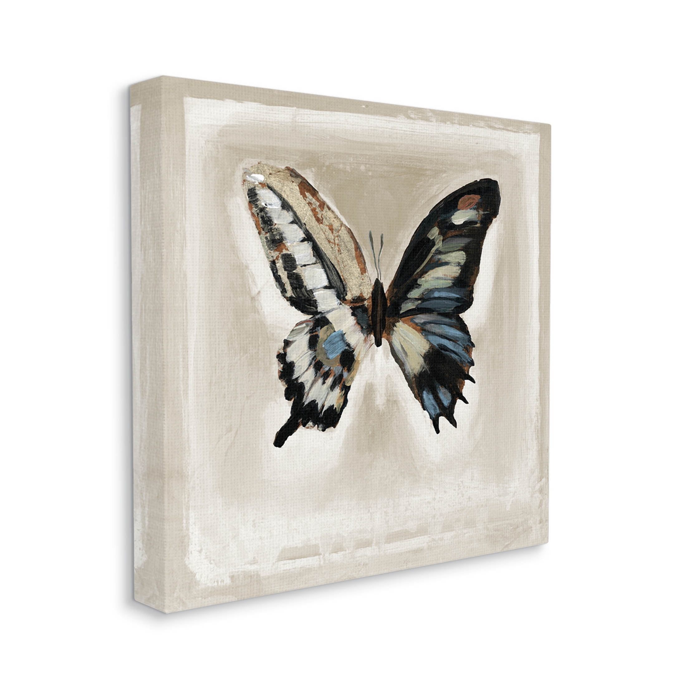 Stupell Industries Bold Butterfly Insect Painting Gallery Wrapped Canvas Print Wall Art, Design by Stacy D'Aguiar