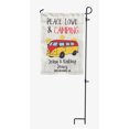 thumbnail image 4 of Printtoo White Peace| Love & Camping Caravans Camping Flags For Campers Personalized Double SidedFlag Outdoor Decor Sign CampsiteFlag, 4 of 4