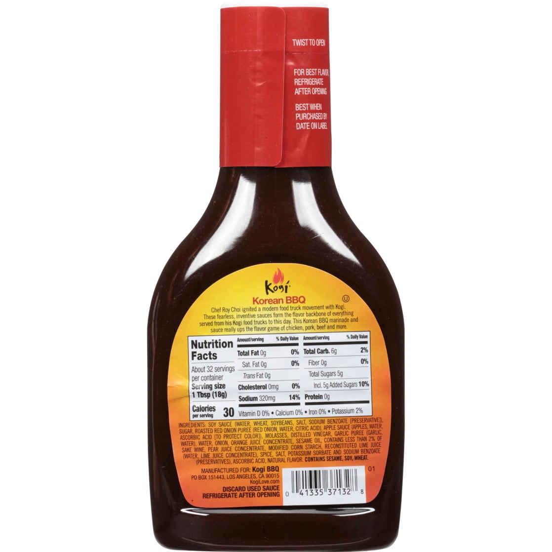 (3 pack) Kogi Korean BBQ Marinade and Sauce 16 fl oz