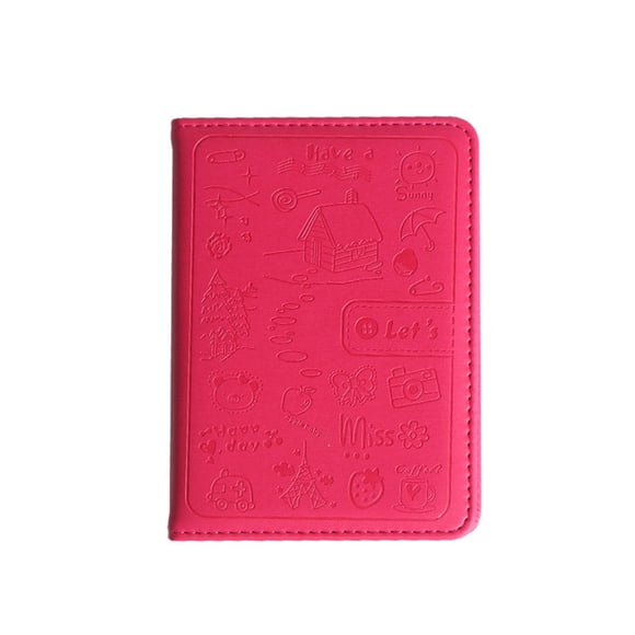 Precioso cuaderno con cubierta de cuero de PU A6, organizador de planificador de tiempo, diario personal, notas diarias, agenda de viaje sidaley WJU0733-01B