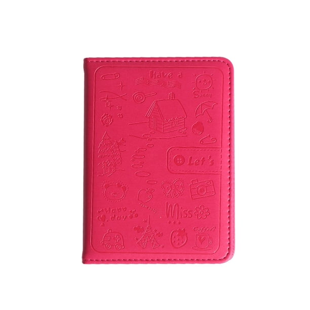 Precioso cuaderno con cubierta de cuero de PU A6, organizador de planificador de tiempo, diario personal, notas diarias, agenda de viaje Speravity WJU0733-01B