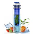 thumbnail image 2 of Botella De Agua Con Infusor De Frutas, Botella De Bebida A Prueba De Fugas Con Tapa Abatible De 900Ml Para Gimnasio Al Aire Libre, Deportes, Camping Yuarrent OD015049-02, 2 of 6