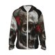 thumbnail image 1 of Balery Realistic Rose Skull Sudadera ligera de manga larga con capucha y protección solar UPF 50+ para hombre y mujer, ideal para pesca y running-3X-Large, 1 of 7