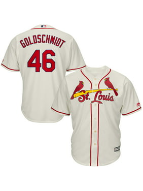 Paul Goldschmidt St. Louis Cardinals Majestic Alternate Official Cool Base Player Jersey - Cream
