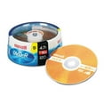 thumbnail image 2 of Dvd-R Recordable Disc, 4.7 Gb, 16x, Spindle, Gold, 15/pack | Bundle of 5 Packs, 2 of 3