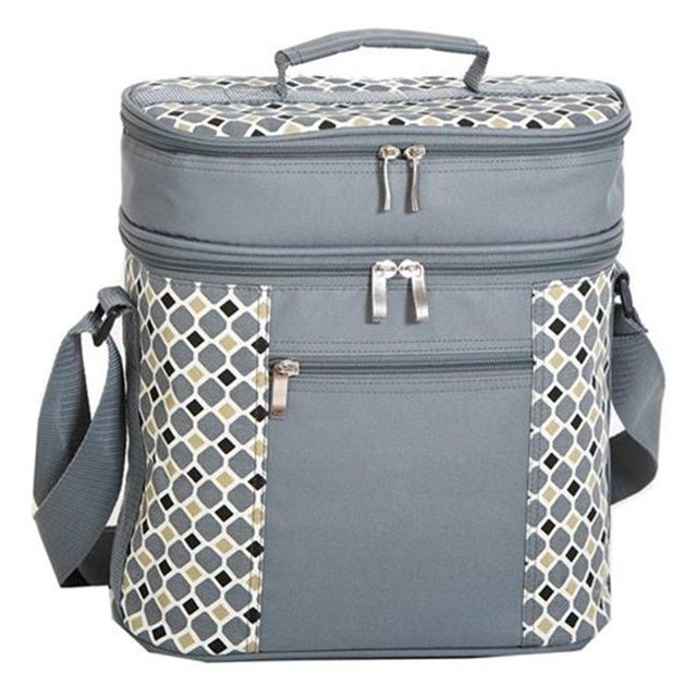 Picnic Plus PSM-342MO MTL Cooler&44; Mosaïque