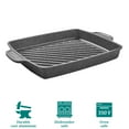 thumbnail image 4 of The Pioneer Woman 12 in Square Non-slip Handle Cast Aluminum Steak Pan, 4 of 9