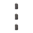 thumbnail image 2 of Sonducket Estuche de cuero para llaves Tarjetero Cremallera Color sólido Monedero Monedero Moda Multifuncional Unisex Ama de llaves Negro Type1 NO1, 2 of 6