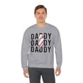 thumbnail image 5 of Baseball Daddy Dad Fathers Day Sweatshirt, Gifts, Crewneck, 5 of 7