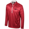 thumbnail image 2 of Men's Colosseum  Cardinal Arkansas Razorbacks The Machine Half-Zip Jacket, 2 of 3