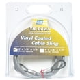 thumbnail image 2 of Tie Down Engineering Clear Vinyl Galvanized Steel 1/4 in. D X 6 ft. L Cable Sling, 2 of 2
