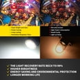 thumbnail image 3 of Luz LED para instrumentos de coche nueva DC/AC6V T10 BA9S 2016 9SMD luz de matrícula no polar luz de caja de coche, 3 of 5