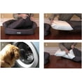 thumbnail image 4 of 3 Dog Pet Supply Quilted Fleece Lined Back Seat Cover for Pets with Headrest, 4 of 5