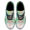 thumbnail image 2 of I Am Always With You Green Hummingbird Shoes Sneakers Black Size 7.5, 2 of 7