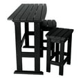 thumbnail image 3 of Highwood 3-pc Lehigh Balcony Set - Counter Height, Outdoor, Eco-friendly, Synthetic Wood, 3 of 9
