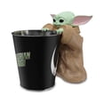 thumbnail image 4 of Popcorn Bucket with Cute Green Alien Figure Collectible Movie Snack Holder Plastic Theater Style Snack Tub for Kids and Adults Home Theater Party Decor, 4 of 7
