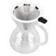 thumbnail image 5 of Jarra Para Verter, 400 Ml, Hervidor De Vidrio Para Verter, Jarra De Café De Vidrio, Cafetera De Goteo Con Microfiltro De Malla De Acero Inoxidable Para Cumpleaños, Vacaciones,, 5 of 7