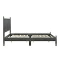 thumbnail image 2 of Lexicon Brickell Contemporary Wood Full Platform Bed in Gray, 2 of 8
