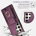 thumbnail image 6 of TECH CIRCLE For Galaxy S23 FE Case,Flip Wallet Case with Card Slots Ring Stand Holder Kickstand Folio PU Leather Protective Phone Cover for Samsung Galaxy S23 FE 6.4" 2023,Purple, 6 of 8