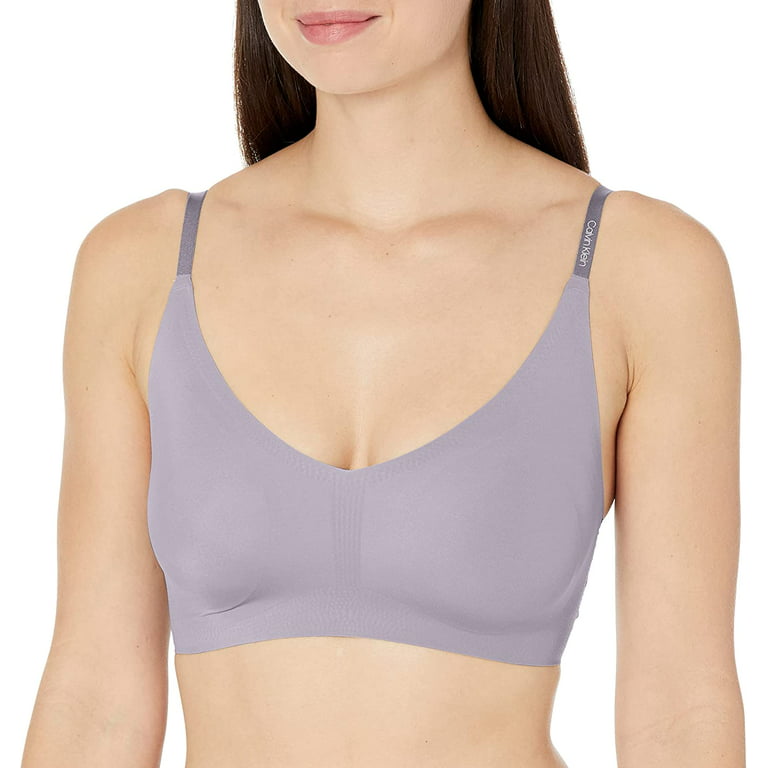 Calvin Klein Women's Invisibles Comfort Lightly Lined Seamless Wireless  Triangle Bralette Bra, Bare Lace Racerback, X-Small Beige : :  Clothing, Shoes & Accessories