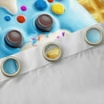 thumbnail image 4 of Feelyou Blue Game Console Black Out Curtains, Ice Cream Curtains Pack of 2 (42x63 Each), 4 of 6