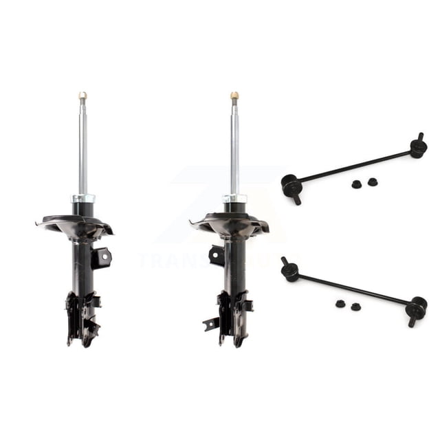 Transit Auto Front Strut and TQ Link Kit for Car Hyundai Accent Kia Rio Rio5 - Left Right Side (Driver Passenger) KSS-105952