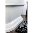 thumbnail image 4 of Kingston Brass VTPE672824P Aqua Eden 66-15/16" Free Standing Acrylic Soaker Bathtub -, 4 of 7