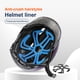 thumbnail image 3 of Soidarity Almohadilla para casco de bicicleta eléctrica, portátil, extraíble, transpirable, a prueba de golpes, protección para adultos y niños, forro Type2 NO2 Soidarity OD022068-03, 3 of 6