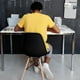 thumbnail image 4 of Set de 4 Sillas Modernas Idea Nuova Eames Minimalista color Negro, 4 of 11
