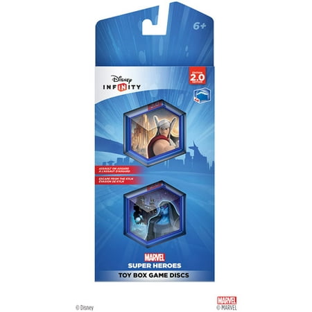 Disney Infinity: Marvel Super Heroes (2.0 Edition) Toy Box Game Discs