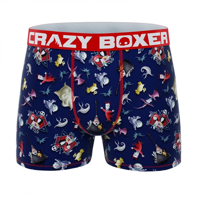 Crazy Boxers The Nightmare Before Christmas Characters Boxer Briefs-Medium (32-34)