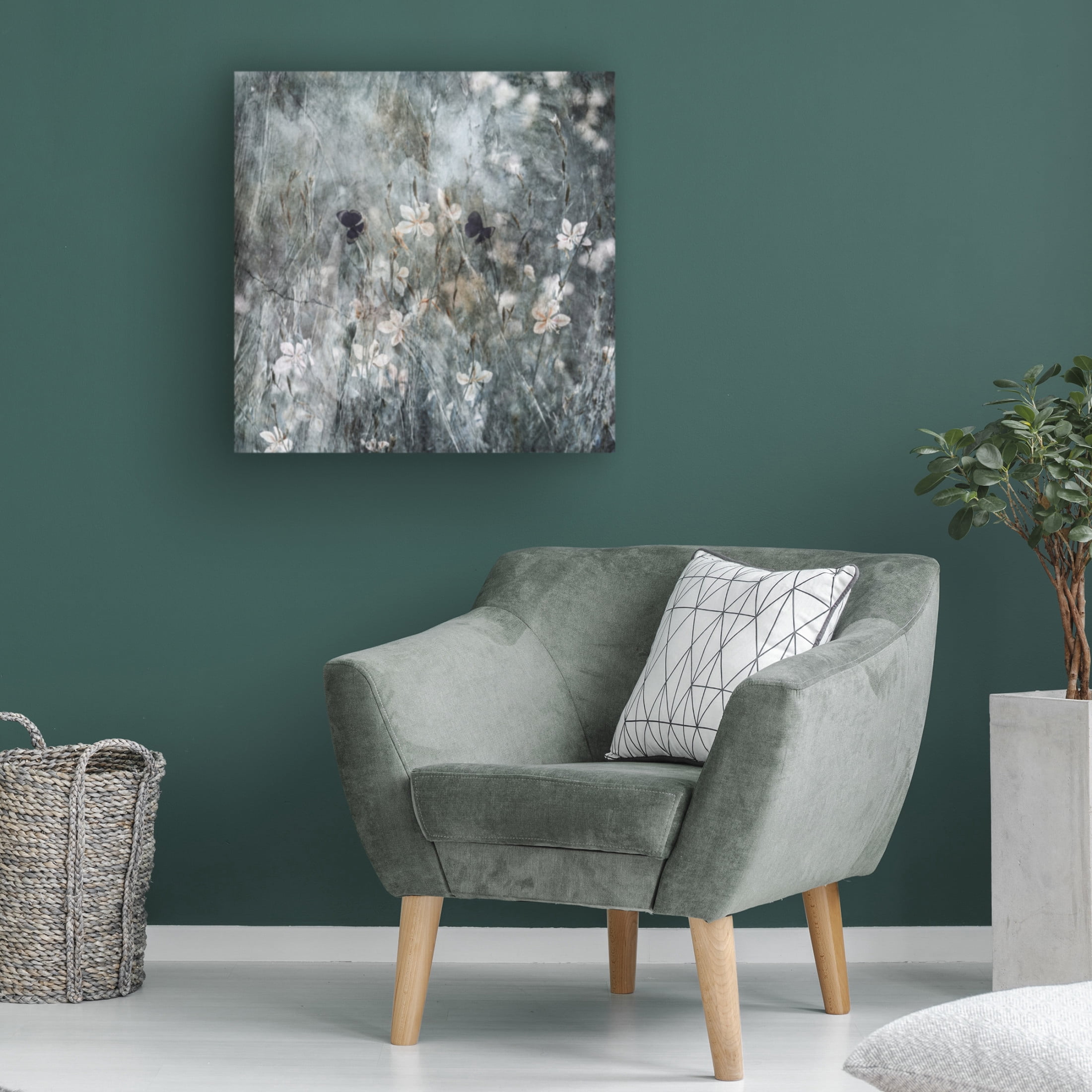 Canvas Wall Art - Ina Bouhuijzen 'Dance With Joy' Wall Art for Living Room, Bedroom, or Office Décor by Trademark Fine Art - 35 x 35 Inches