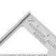 thumbnail image 1 of Escuadra para vigas de aleación de aluminio, escuadra para vigas de 7 pulgadas, escuadra para carpintero de aluminio, escuadra triangular para carpintero, resistente y robusta, 1 of 8