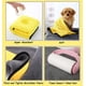 thumbnail image 4 of Toalla de baño para perros – Toalla de microfibra súper absorbente para perros y gatos pequeños, medianos y grandes, amarillo y gris 19.7" x 39.4" Rojo Verde, 4 of 5