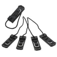 thumbnail image 6 of HEANUJJ Paddle Board Fin Clips Surfing Rudder Clip Black 5Pcs, 6 of 8
