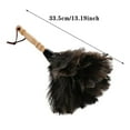 thumbnail image 3 of Natural Feather Duster With Wooden Handle Brush, 3 of 4