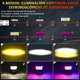 thumbnail image 5 of 2* Faro Led Exploradora Estrobo Multicolor Moto Auto 18000lm, 5 of 8