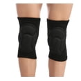 thumbnail image 4 of Rodilleras deportivas, prevención de colisiones para deportes al aire libre, correr, gimnasio, baloncesto, voleibol (negro, 1 par), 4 of 5