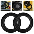 thumbnail image 2 of Shisuyan 5pcs 4.5 Inch Speaker Surround Rings: Rubber Edge Replacement Parts For Home And Professional Audio Systems - High Fidelity Sound, 2 of 8