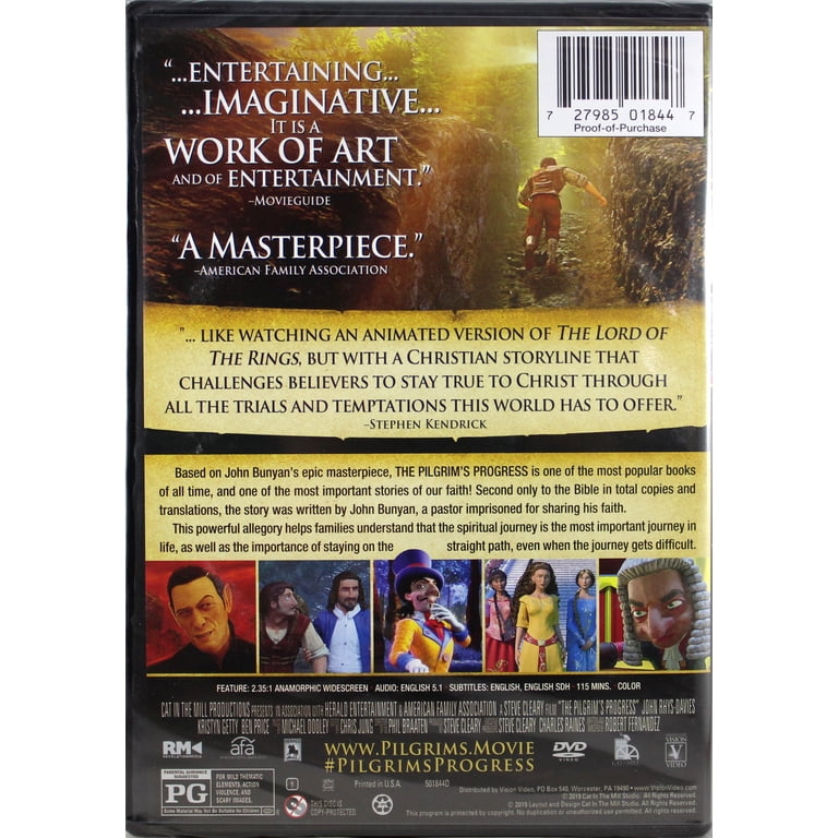 The Pilgrim's Progress Feature Dvd - Walmart.com