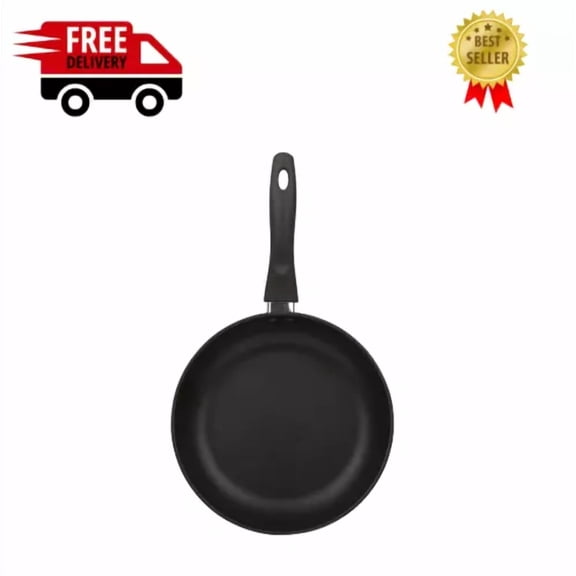 Wok Frying Saute Pan Reinforced Edge 9.5" Non-Stick Skillet Cooking Fry Coating
