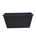 thumbnail image 4 of Pot de fenêtre Mainstays sur râil, 22 pouces - Noir mat, en plastique, résistant aux intempéries, pour balcon/rambarde (Lot de 1), 4 of 4