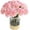 Pink, variant on 10PCS Artificial Flowers Silk Carnations Bouquet  for Home Party Bridal Wedding Bouquet Mother's Day Decoration (White)