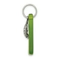 thumbnail image 2 of Sterling Silver Green Sea Glass Turtle Pendant, 2 of 5