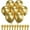 Gold, variant on Mr. Pen- Metallic Balloons, 12 Inch, 54 Pack, Metallic Gold Balloons