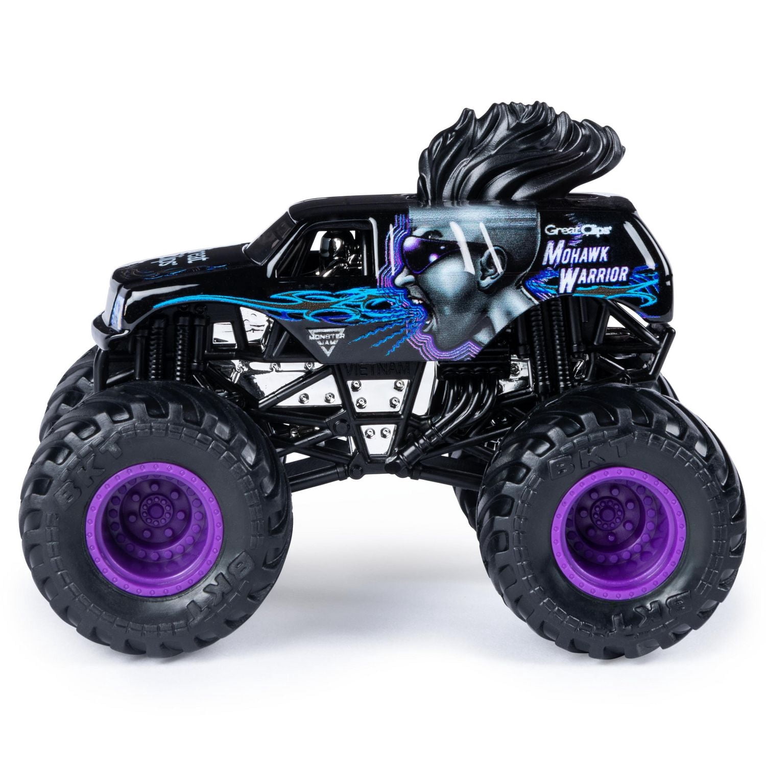 Monster Jam, Official Son-uva Digger vs. Mohawk Warrior Die-Cast Monster Trucks, 1:64 Scale, 2 Pack